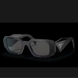 PRADA black frame Sunglasses Model: SPR17W-F 1AB-5S0